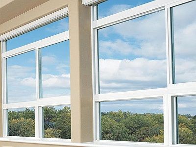 Rectangular Polished UPVC Fixed Window