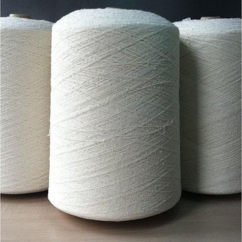 Double Twist cotton yarn, Color : White for Textile Industry