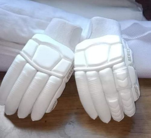 Plain Leather Cricket Batting Gloves, Size : Standard