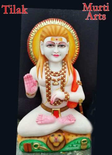 Baba Balak Nath Marble Statue, For Temple, Office, Home, Gifting, Pattern : Printed