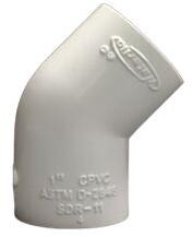 Waterflo CPVC 45 Degree Elbow, For Plumbing Pipe