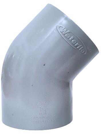 Waterflo PVC 45 Degree Elbow, For Plumbing Pipe, Size : 20mm To 250mm