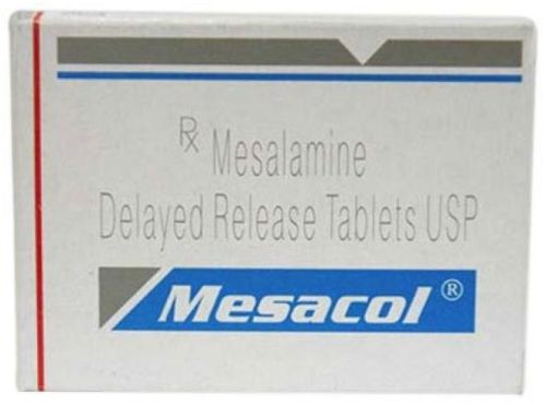 Mesacol Mesalamine Delayed Release Tablets, Packaging Type : Box For Diarrhea