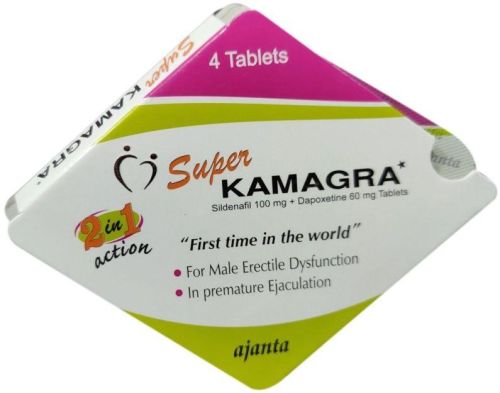 Ajanta Pharma Super Kamagra Tablets For Erectile Dysfunction