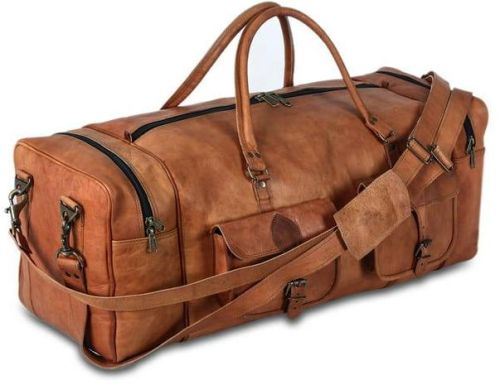 Nilson India Polyester Brown Duffle Bag