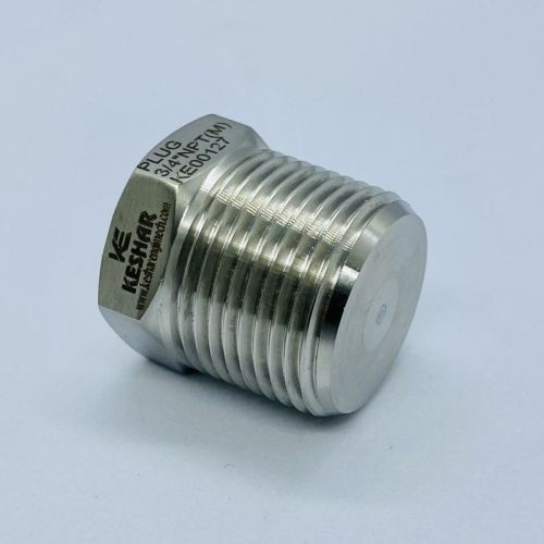 Polished Stainless Steel Instrumentation Pipe Hex Plug, Certification : ISI Certified