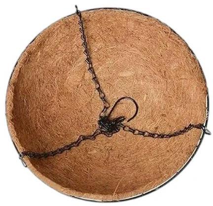 Brown Coir Fibre Round Coco Liner