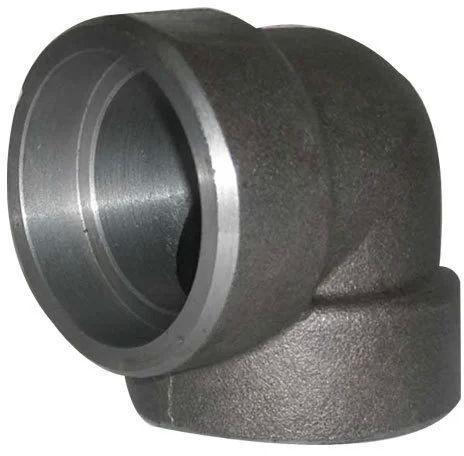 Polished Mild Steel MS Screw End Elbow, For Pipe Fitting Industrial Use, Feature : Corrosion Proof, Eco Friendly