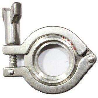 Coated Stainless Steel SS TC Clamp, For Pipe Fitting Industrial Use, Size : Customised