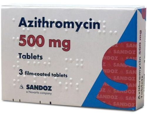 Sandoz Azithromycin Tablets