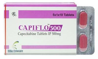 Capiflo 500mg Tablets, Packaging Type : Blister