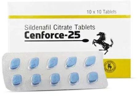 Cenforce 25mg Tablets, Packaging Type : Blister