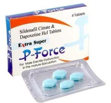 Extra Super P Force Tablets, For Erectile Dysfunction