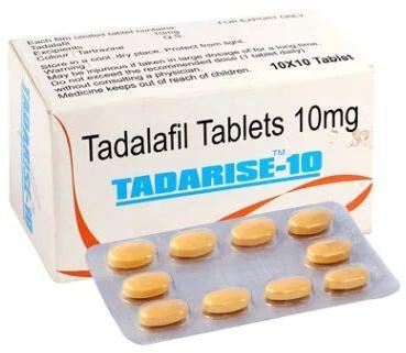 Tadarise 10mg Tablets, Packaging Type : Blister