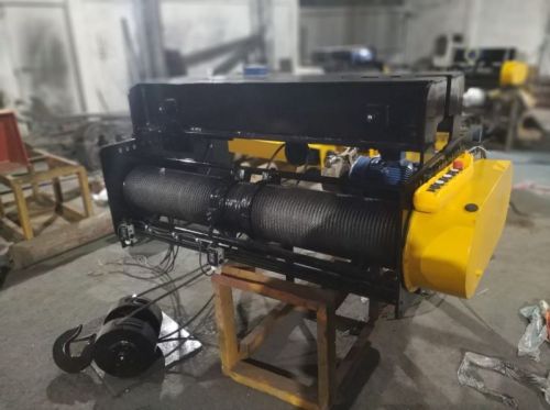 Base Mounted Electric Wire Rope Hoist For Workshop, Factory