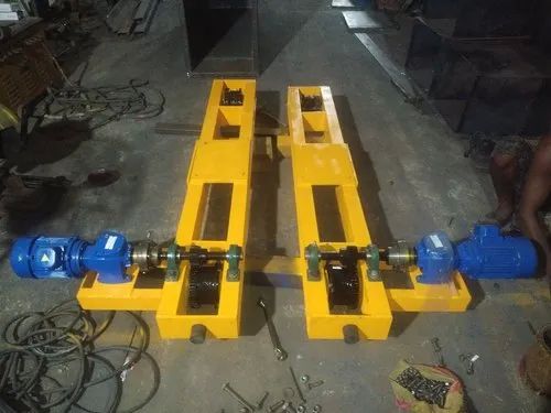 Mild Steel Powder Coated Crane End Carriage, Weight : 100 Kg