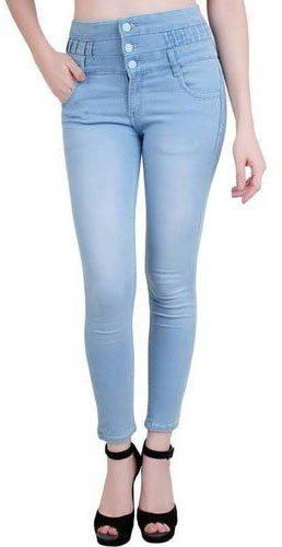 Ladies Denim Jeans, Occasion : Casual Wear