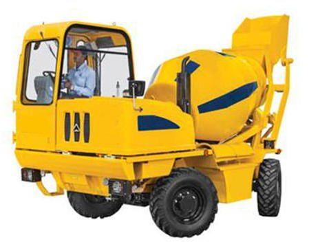 Pneumatic Self Loading Concrete Mixer, Automatic Type : Automatic