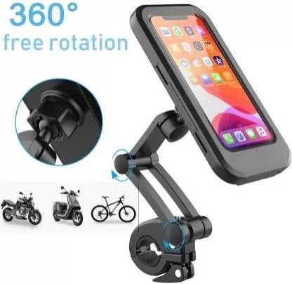 Plastic Black Bike Mobile Holder, Packaging Type : Cartoon Box