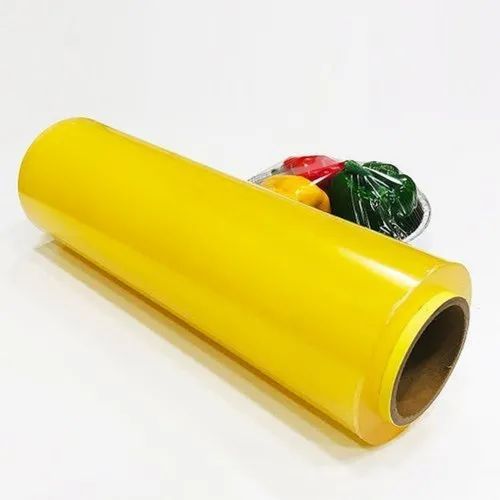 PVC Cling Film Roll, Length : 100-400mtr