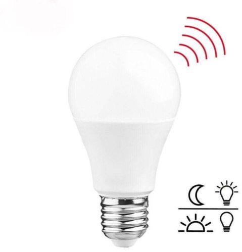 White Automatic 10watt AC Motion Sensor LED Bulb