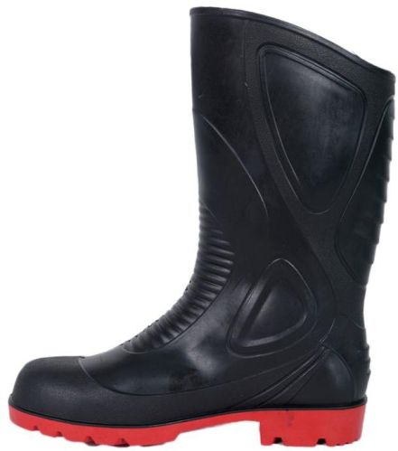 PVC Safety Gumboot 13 Inch Steel Toe For Men For Construction Work