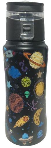 Stainless Steel Printed Water Bottle 500ml, Feature : Long Life, Lite Weight, Heat Resistance, Hard Structure