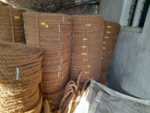 Coconut Fibre Hand Twisted Rope, Feature : Eco Friendly