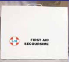 White Rectangular 16 Unit Industrial First Aid Kit, For Medical Use, Size : Standard