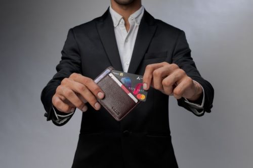 Plain Leather Card Holder, Size : Customized Sizes