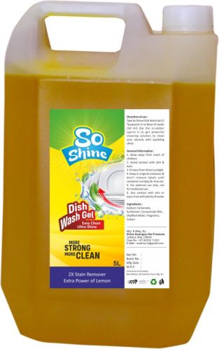 Chemical Aloe Vera Extract Dishwash Gel, Shelf Life : 18 Months