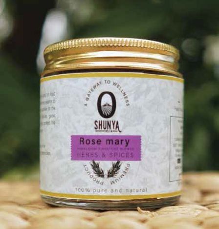 Shunya India Organic Rosemary Leaf, Style : Dried