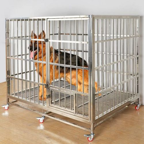 Stainless Steel Dog Cage