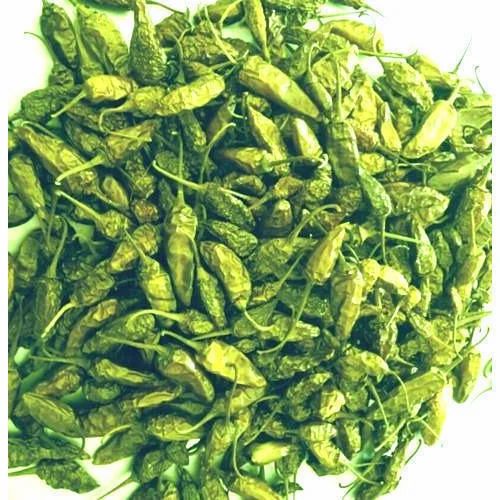 Green Natural Dried Chilli, For Cooking, Human Consumption, Packaging Type : Jute Bag, Gunny Bag