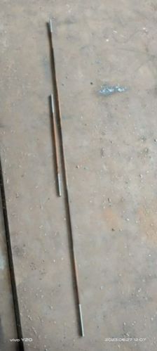 Silver Round Polished Galvanized Iron Brace Rod