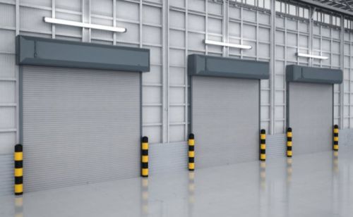 Electric GALVANIZED STEEL Automatic Rolling Shutter, Certification : ISO 9001:2008 Certified