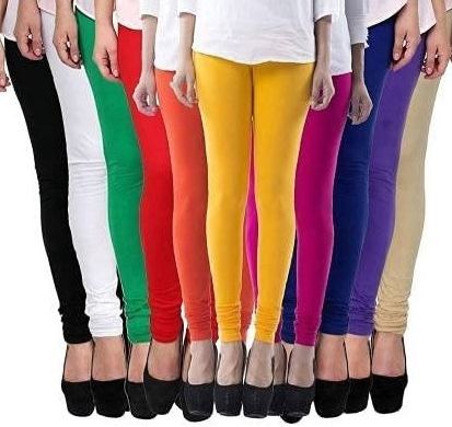 Plain Cotton Ladies Leggings, Age Group : Adults