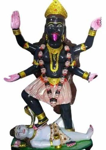 2 Feet Marble Traditional Maa Kali Statue