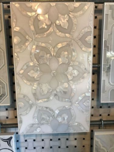 Polished Natural Stone Mother Of Pearl Tiles, For Interior, Length : 40mm