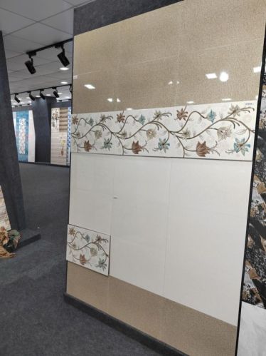 Porcelain Glazed Tiles, For Kitchen, Exterior, Bathroom, Shape : Square