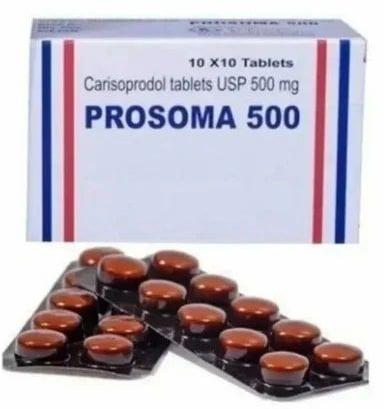 Prosoma-500 Tablets, Medicine Type : Allopathic