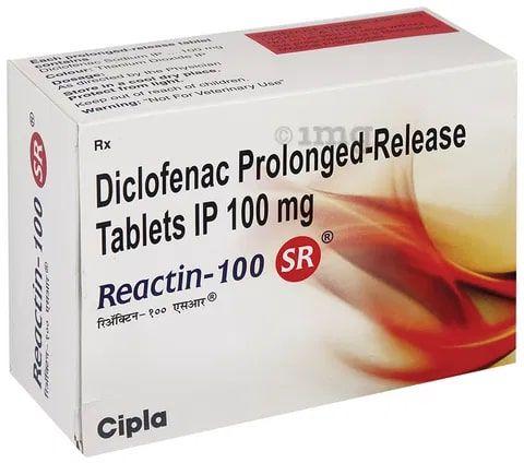 Reactin-100 Sr Tablets, Medicine Type : Allopathic
