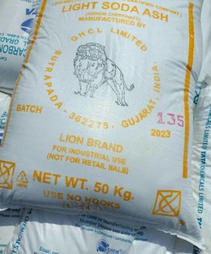 GHCL (Lion) Soda Ash Light, Purity : 99%