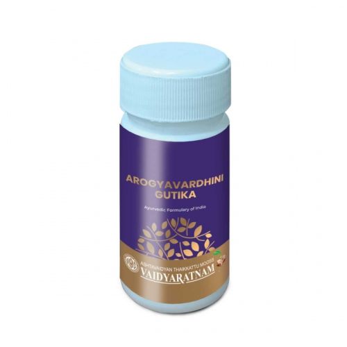 Vaidyaratnam Arogyavardhini Gutika Tablets, Medicine Type : Ayurvedic