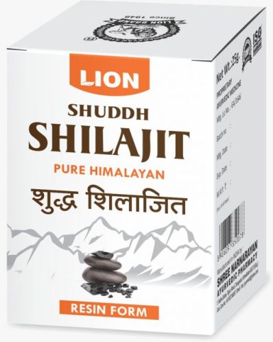 Black Lion Himalayan Shilajit Resin, For Blood Formation Avert Hypoxia, Packaging Size : 15 G