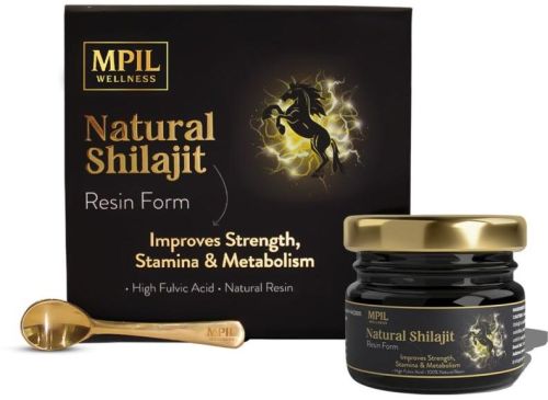 Black Mpil Wellness Himalayan Shilajit Resin