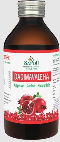 Sandu Dadimavaleha Syrup, Packaging Type : Plastic Bottle
