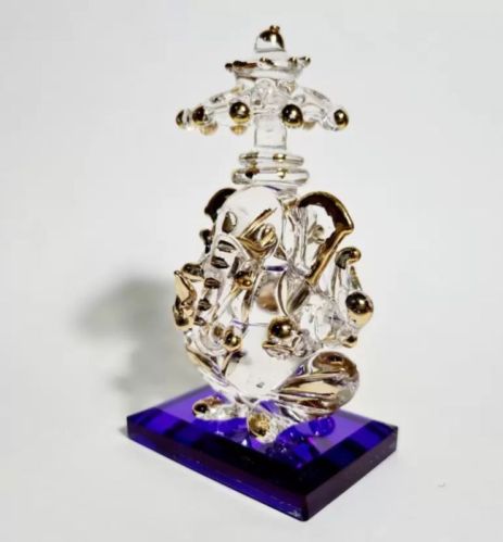 Glass Ganesha, Feature : Transparent