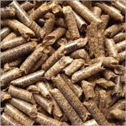 Wooden Rice Straw Biomass Pellets, Color : Brown