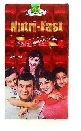Dr. Biswas Nutri Fast Tonic, Packaging Type : Bottle